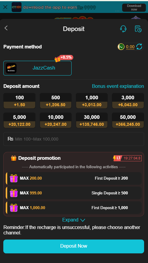 CT999 game Deposit CT999 game Deposit