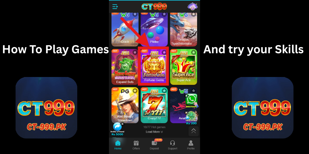 How To Play Games On CT999 CT-999.pk How To Play Games On CT999 CT-999.pk